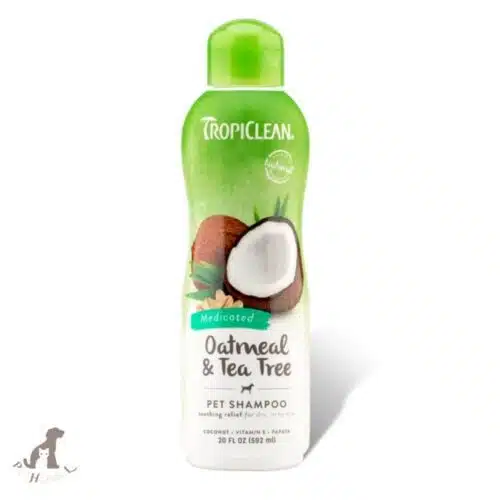 Tropiclean Medicated Oatmeal & Tea Tree Pet Shampoo 592ml
