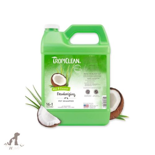 tropiclean prabangus šampūnas šunims papaya plus 2 in 1 3.8l