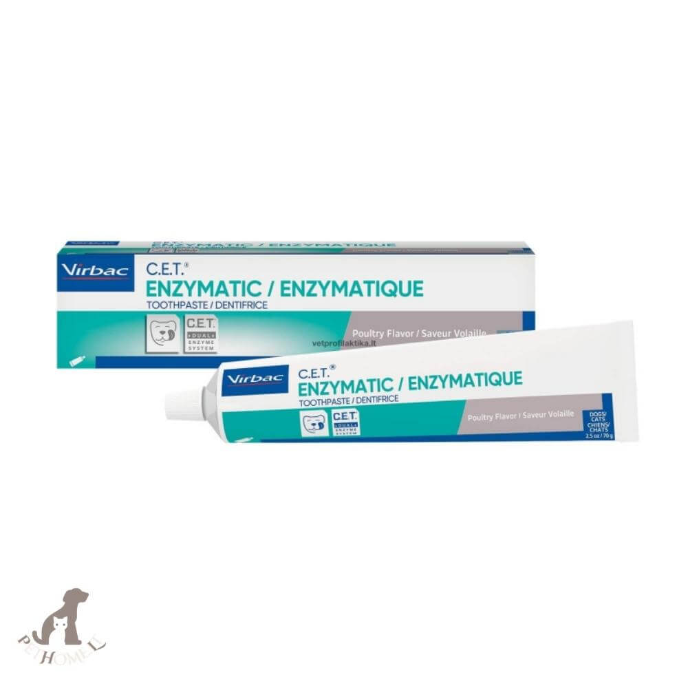 virbac c.e.t enzymatic toothpaste 70g