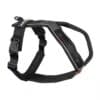 non-stop line harness 5.0 - petnešos šunims (juoda) įv. dydžiai