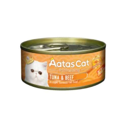 Aatas Cat Tantalizing Tuna And Beef konservai katėms skardinėje