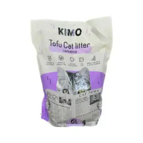 kimo tofu kraikas katėms su levandų ekstraktu, 6l