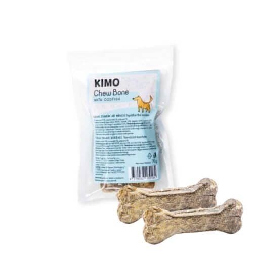 kimo chew bone cod kramtalas šunims kaulas su menke, 2 vnt., 70g