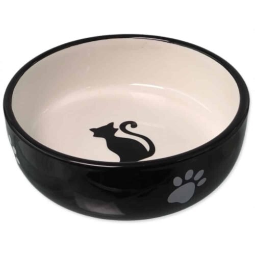 Magic Cat sitting cat - keramikinis dubenėlis katėms