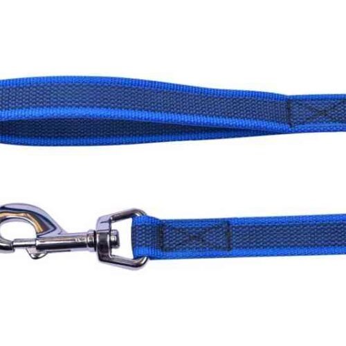 Gumuotas pavadėlis 2m (mėlynas)