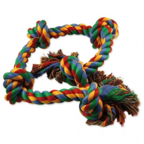Dog fantasy virvinis žaislas šunims, 5 mazgai, 95cm