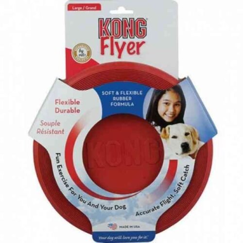 KONG FLYER patvari skraidanti lėkštė šunims