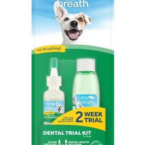 Tropiclean Fresh Breath Dental Trial Kit rinkinys augintinio dantų valymui