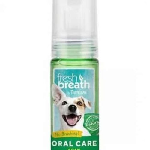 TROPICLEAN FRESH BREATH ORAL CARE FOAM - putos šunų dantų higienai, 133ml