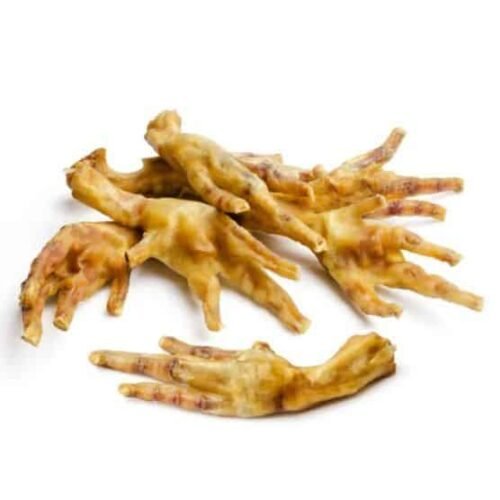 Džiovintos vištų kojos, 100g (pakuotėje)