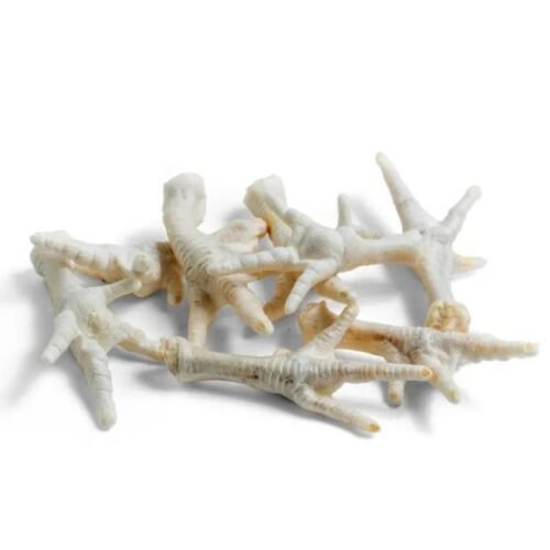 Džiovintos vištų kojos, 100g (baltos)