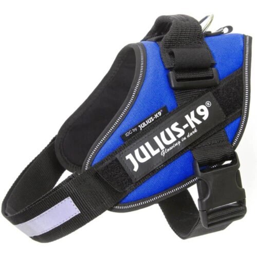 Julius K-9 IDC Powerharness petnešos šunims (mėlyna)