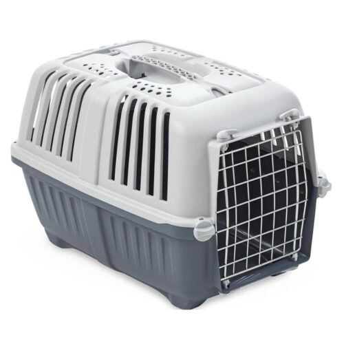 Pet carrier PRATIKO 1 METAL transportavimo narvas augintiniui 48x31.5x33cm