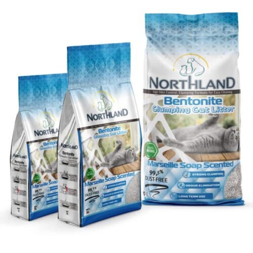 Northland Marseille Soap bentonito kraikas katėms Marselio muilo kvapo 5l 10l