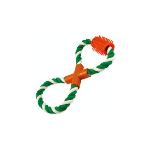 Virvinis žaislas šunims su guma, 25cm